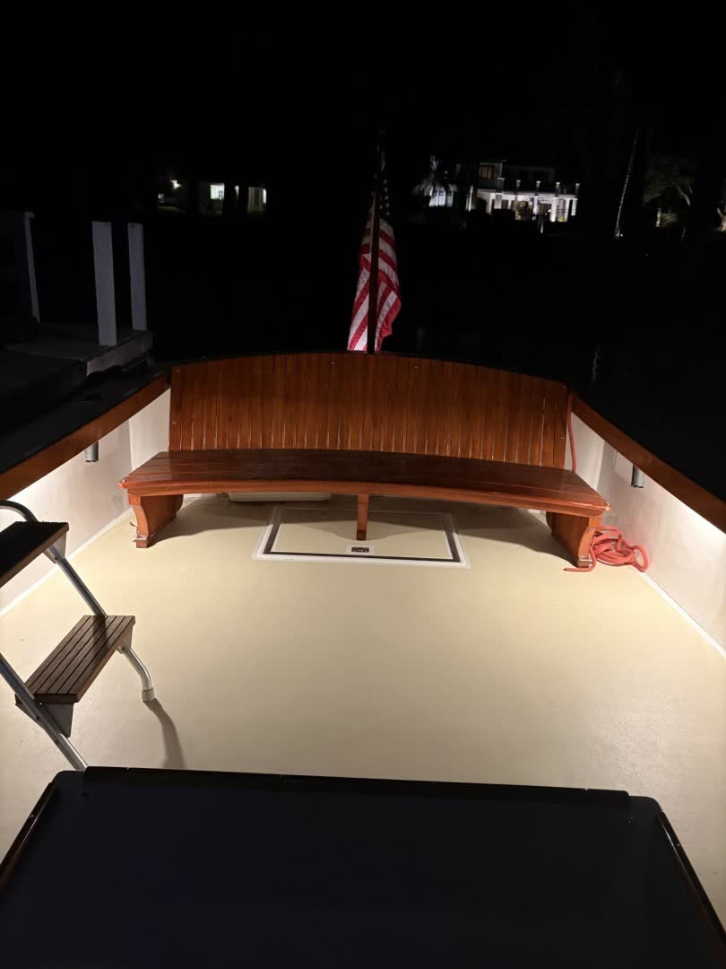 1973 Dyer 29 Bass Boat TRUE BLUE — photo 10