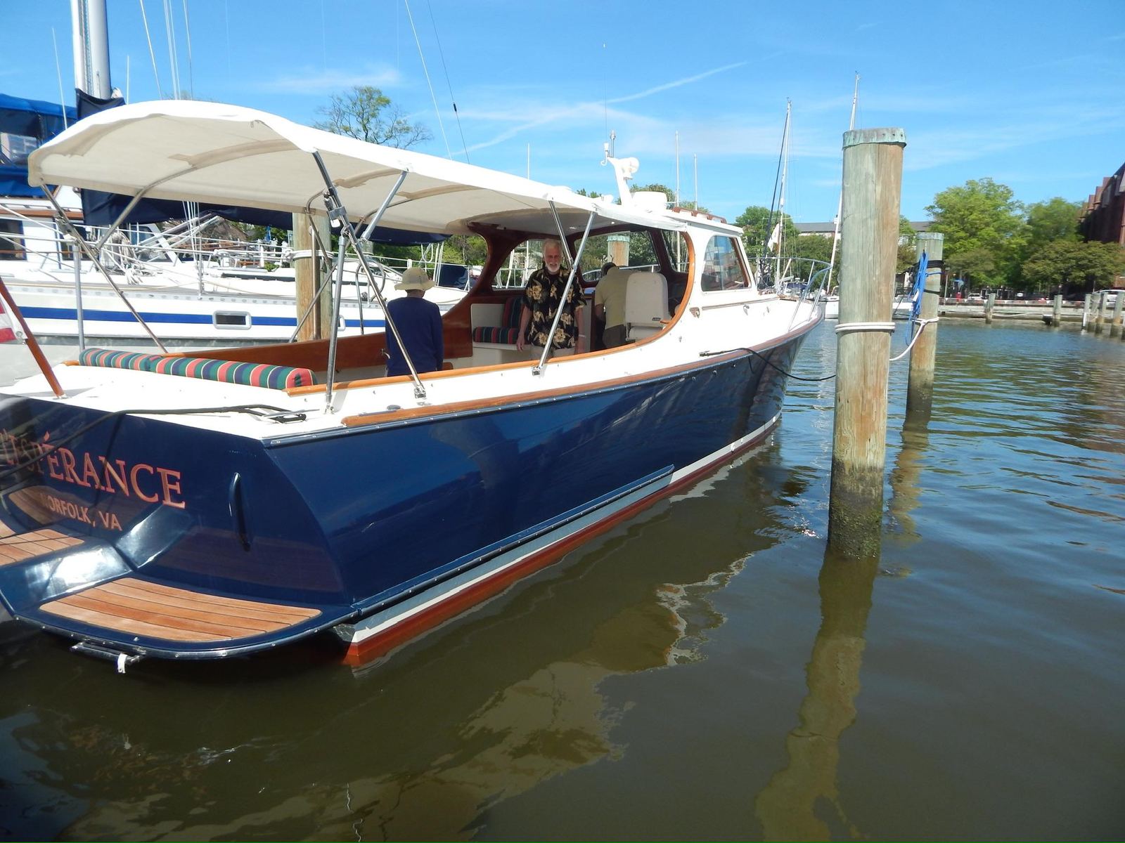 2001 Hinckley Picnic Boat 36 Classic L'Esperance — photo 3