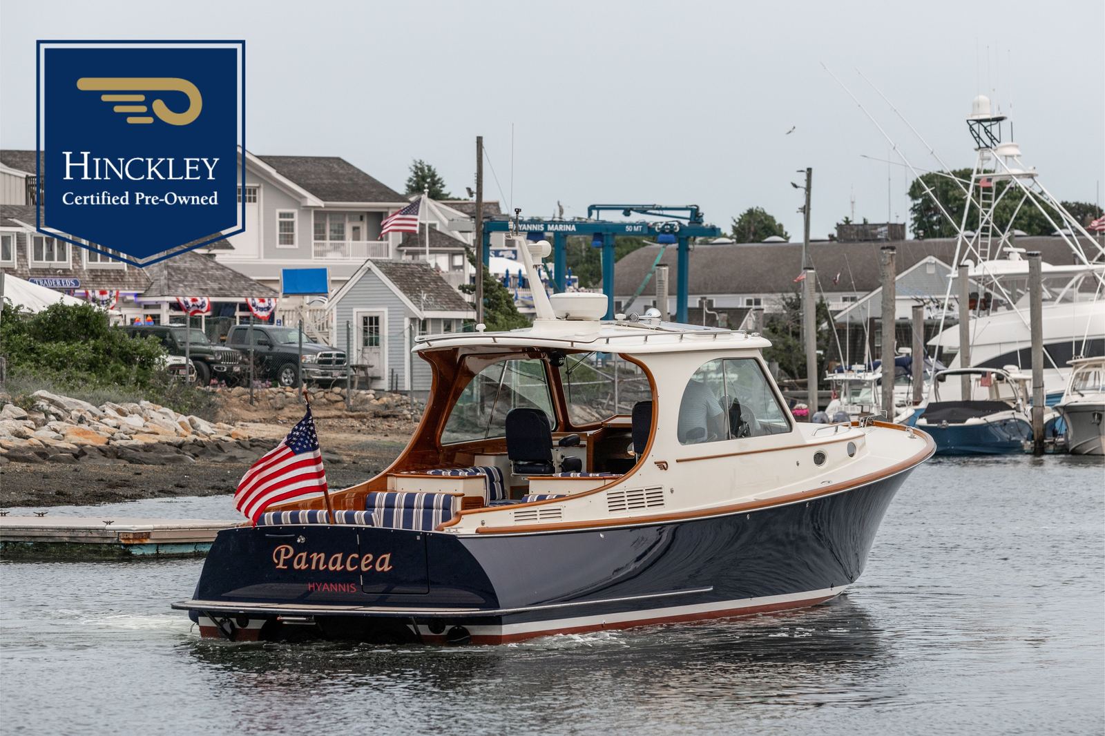 2012 Hinckley Picnic Boat 37 MKIII PANACEA — photo 1