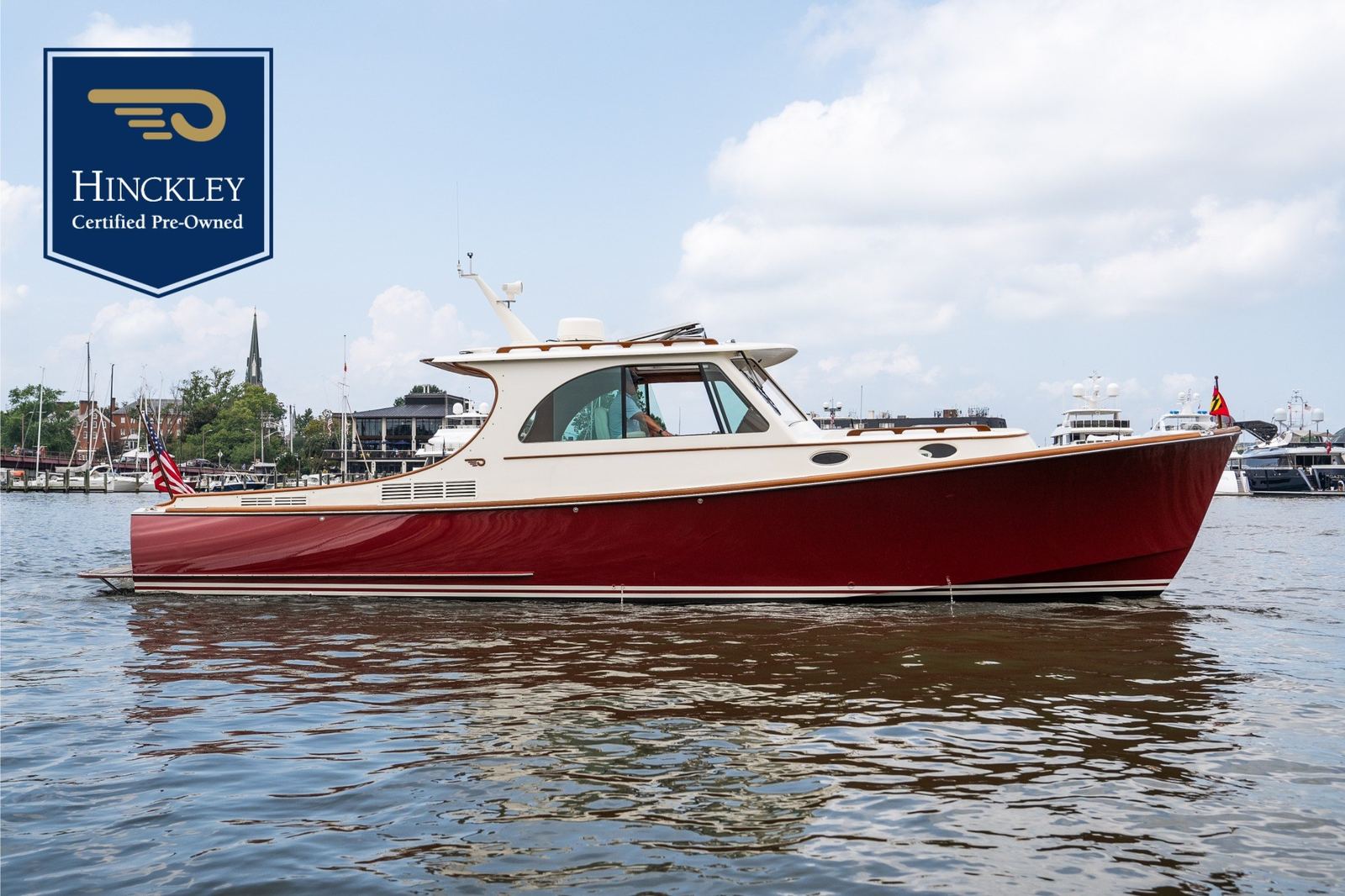 2020 Hinckley Picnic Boat 37 MKIII SEVERN UP — photo 1